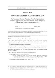 Town and Country Planning (Fees for Applications, Deemed Applications, Requests and Site Visits) (England) (Amendment) (No.2) Regulations 2014