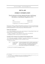 Ecodesign for Energy-Related Products and Energy Information (Amendment) Regulations 2015