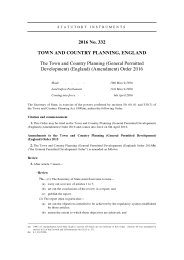 Town and Country Planning (General Permitted Development) (England) (Amendment) Order 2016
