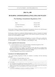 Building (Amendment) Regulations 2016