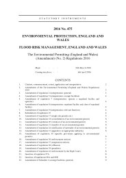 Environmental Permitting (England and Wales) (Amendment) (No. 2) Regulations 2016