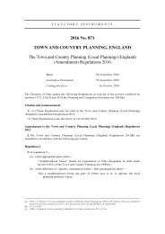Town and Country Planning (Local Planning) (England) (Amendment) Regulations 2016