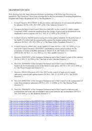 Transposition Note (for Environmental Permitting (England and Wales) Regulations 2016. SI 2016/1154)