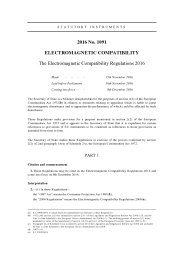 Electromagnetic Compatibility Regulations 2016