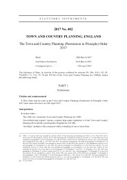 Town and Country Planning (Permission in Principle) Order 2017