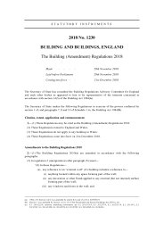 Building (Amendment) Regulations 2018