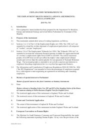 Explanatory Memorandum to the Employment Rights (Miscellaneous Amendments) Regulations 2019. SI 2019/731