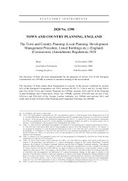 Town and Country Planning (Local Planning, Development Management Procedure, Listed Buildings etc.) (England) (Coronavirus) (Amendment) Regulations 2020