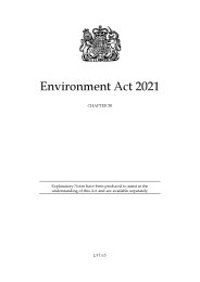 Environment Act 2021