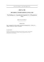 Building etc. (Amendment) (England) (No.2) Regulations 2022 (Includes correction slip dated November 2022)