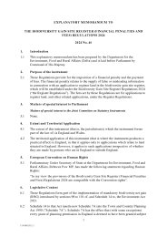 Explanatory Memorandum to the Biodiversity Gain Site Register (Financial Penalties and Fees) Regulations 2024. SI 2024/46