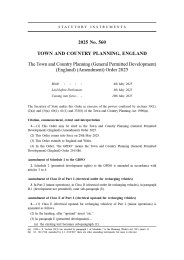 Town and Country Planning (General Permitted Development) (England) (Amendment) Order 2025