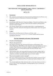 Explanatory Memorandum to the Furniture and Furnishings (Fire) (Safety) (Amendment) Regulations 2025. SI 2025/531