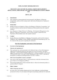Explanatory Memorandum to the Town and Country Planning (Crown Development Applications) (Procedure and Written Representations) Order 2025. SI 2025/409