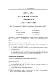 Construction Products (Amendment) Regulations 2025