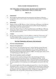 Explanatory Memorandum to the Infrastructure Planning (Business or Commercial Projects) (Amendment) Regulations 2026. SI 2026/13