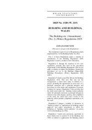 Building etc. (Amendment) (No.2) (Wales) Regulations 2025 (W.215)