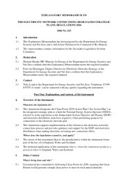 Explanatory Memorandum to the Electricity Network Connections (Designated Strategic Plans) Regulations 2026. SI 2026/223