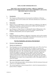 Explanatory Memorandum to the Town and Country Planning (Appeals) (Written Representations Procedure) (England) (Amendment and Saving Provision) Regulations 2026. SI 2026/122