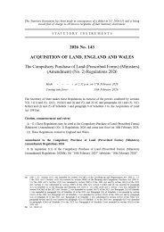 Compulsory Purchase of Land (Prescribed Forms) (Ministers) (Amendment) (No. 2) Regulations 2026