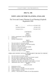 Town and Country Planning (Local Planning) (England) Regulations 2026