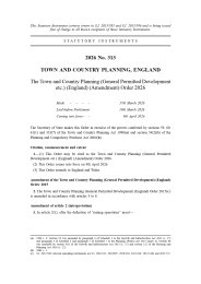 Town and Country Planning (General Permitted Development etc.) (England) (Amendment) Order 2026