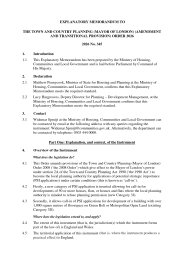 Explanatory Memorandum to the Town and Country Planning (Mayor of London) (Amendment and Transitional Provision) Order 2026. SI 2026/345