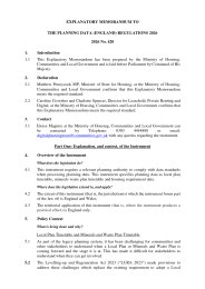 Explanatory Memorandum to the Planning Data (England) Regulations 2026. SI 2026/420