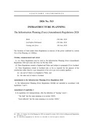 Infrastructure Planning (Fees) (Amendment) Regulations 2026