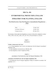 Biodiversity Gain Site Register (Amendment) Regulations 2026