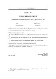 Procurement (Amendment) (No. 2) Regulations 2026