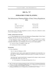 Infrastructure Planning (Rights of Entry Notice) Regulations 2026