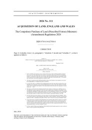 Compulsory Purchase of Land (Prescribed Forms) (Ministers) (Amendment) Regulations 2026 (Includes correction slip dated May 2026)