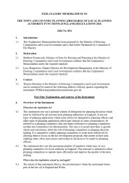 Explanatory Memorandum to the Town and Country Planning (Discharge of Local Planning Authority Functions) (England) Regulations 2026. SI 2026/854
