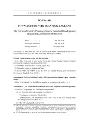 Town and Country Planning (General Permitted Development) (England) (Amendment) Order 2026