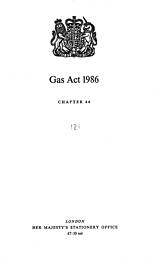 Gas Act 1986