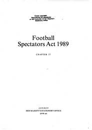 Football Spectators Act 1989