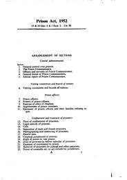 Prison Act 1952
