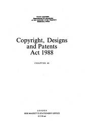 Copyright designs and patents deals act 1988