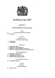 Architects Act 1997