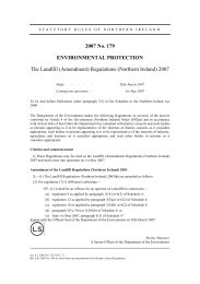 Landfill (Amendment) Regulations (Northern Ireland) 2007