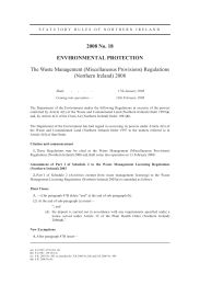 Waste Management (Miscellaneous Provisions) Regulations (Northern Ireland) 2008