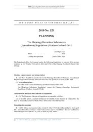 Planning (Hazardous Substances) (Amendment) Regulations (Northern Ireland) 2010