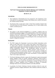 Explanatory Memorandum to the Water Framework Directive (Priority Substances and Classification) Regulations (Northern Ireland) 2011. SR 2011/10