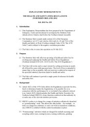 Explanatory Memorandum to the Health and Safety (Fees) Regulations (Northern Ireland) 2012. SR 2012/255