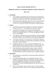 Explanatory Memorandum to the Building (Prescribed Fees) (Amendment) Regulations (Northern Ireland) 2013. SR 2013/60