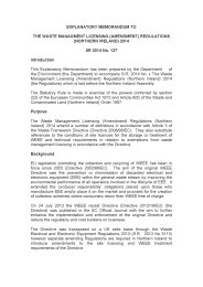 Explanatory Memorandum to the Waste Management Licensing (Amendment) Regulations (Northern Ireland) 2014. SR 2014/137