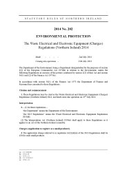 Waste Electrical and Electronic Equipment (Charges) Regulations (Northern Ireland) 2014