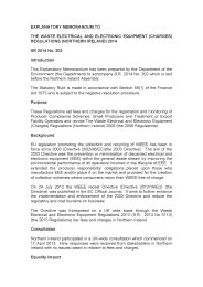 Explanatory Memorandum to the Waste Electrical and Electronic Equipment (Charges) Regulations (Northern Ireland) 2014. SR 2014/202