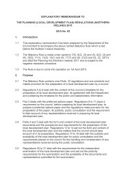 Explanatory Memorandum to the Planning (Local Development Plan) Regulations (Northern Ireland) 2015. SR 2015/62